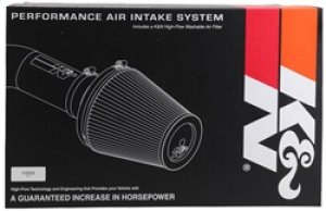 Chevrolet Topkick Performance Air Intake - K&N Engineering - KN 77 Metal Intake, Mandrel-bent aluminum tube, Oiled cotton filter media - 2006